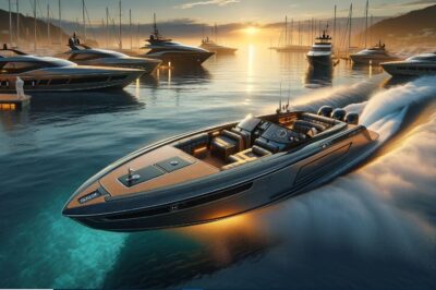 YACHTLINE 440 by Zodiac Tenders Vs. EJET 4x Luxury Electric Jet Boat For Yachts